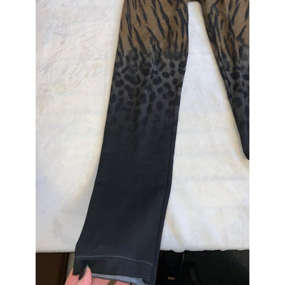 M.Rena High Waist Tummy Control Ombre Animal Print Leggings - Picture 4 of 5